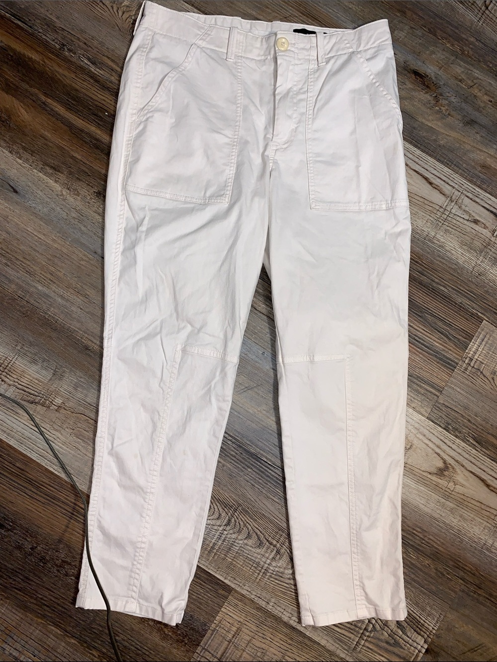Banana Republic White Men's Cargo Pants